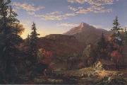 Thomas Cole The Hunter's Returm (mk13) oil